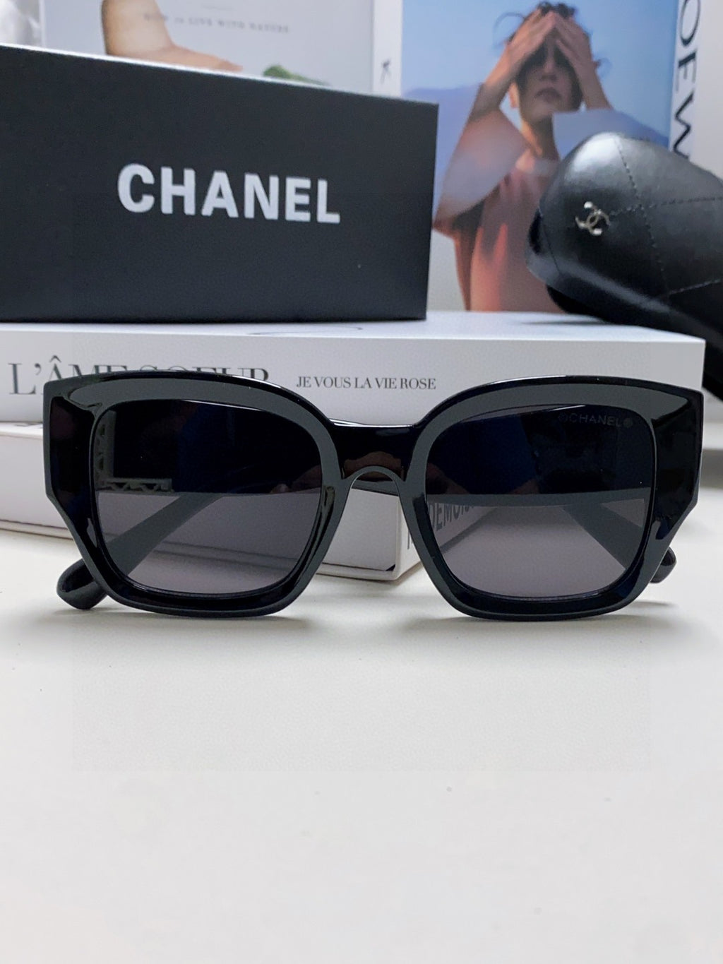 Chanel Fashion Brown Lens Sunglasses for Men & Women - 465046 - detail image 6