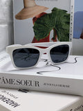Chanel Square Blue Lens Sunglasses for Women