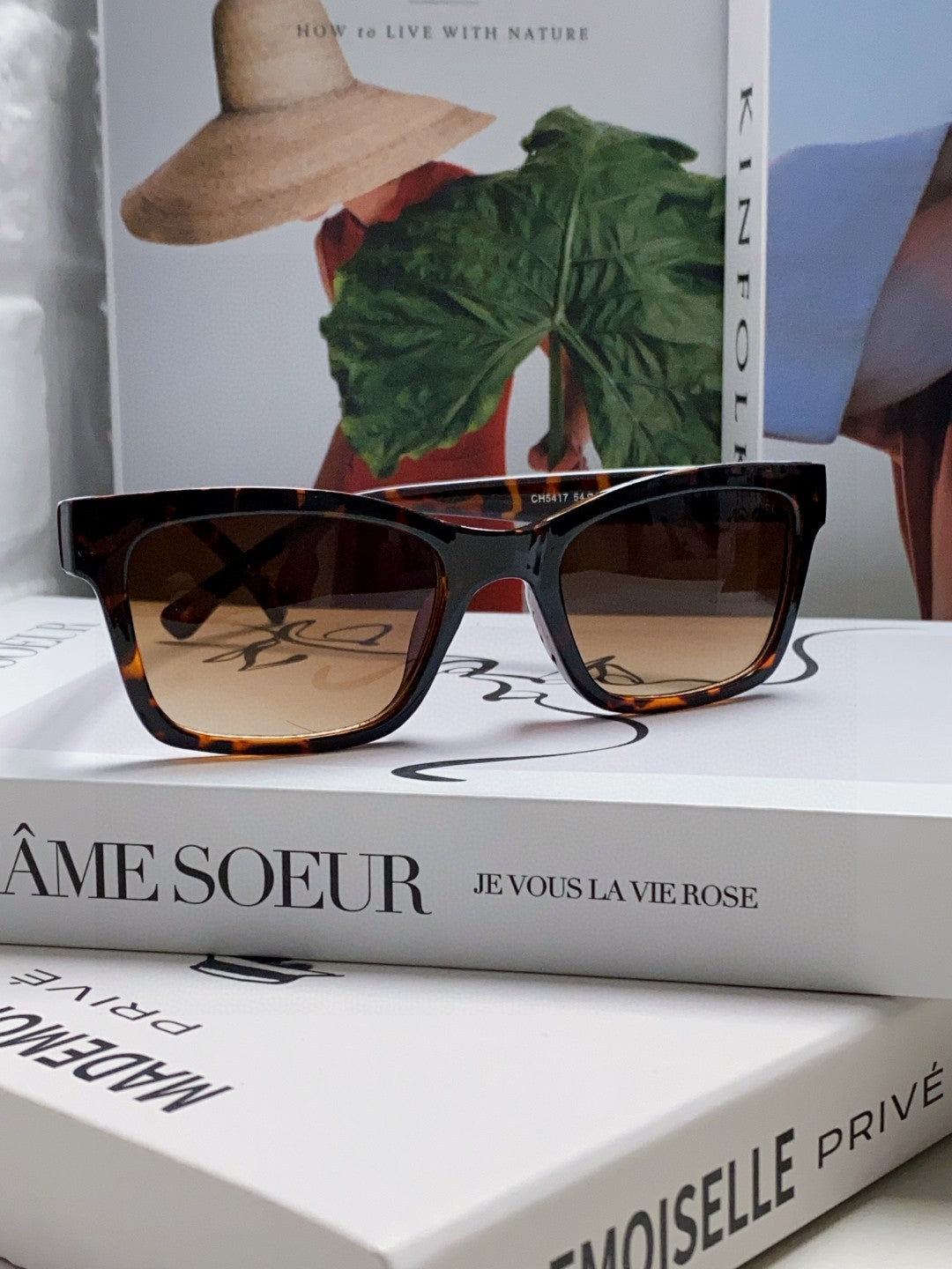 Chanel Square Brown Lens Sunglasses for Women