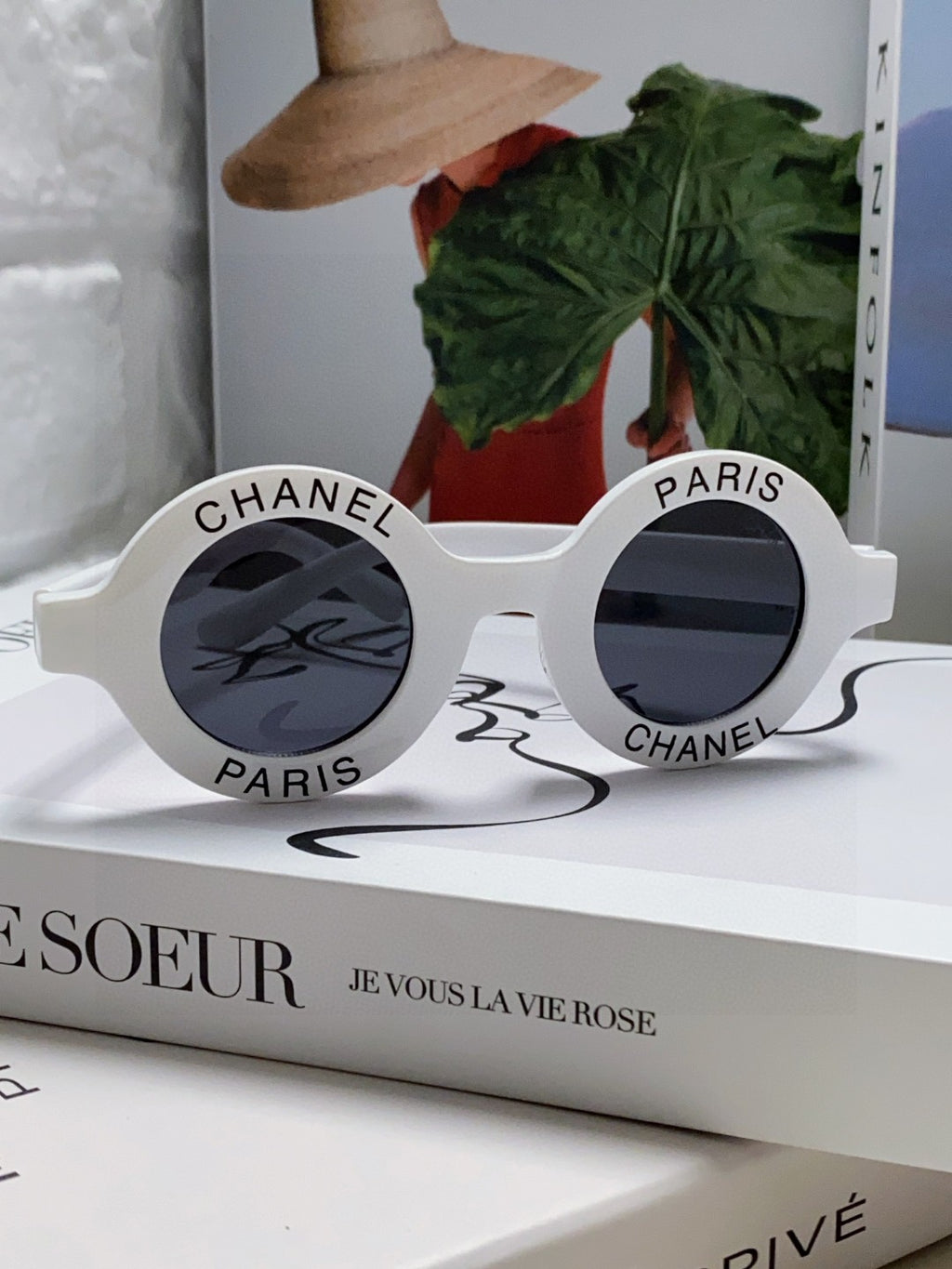 Chanel Round Gray Lens Sunglasses for Women