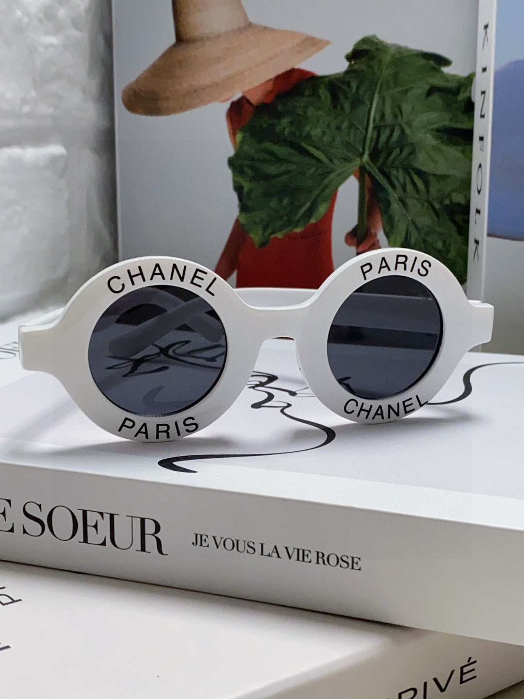 Chanel Round Gray Lens Sunglasses for Women
