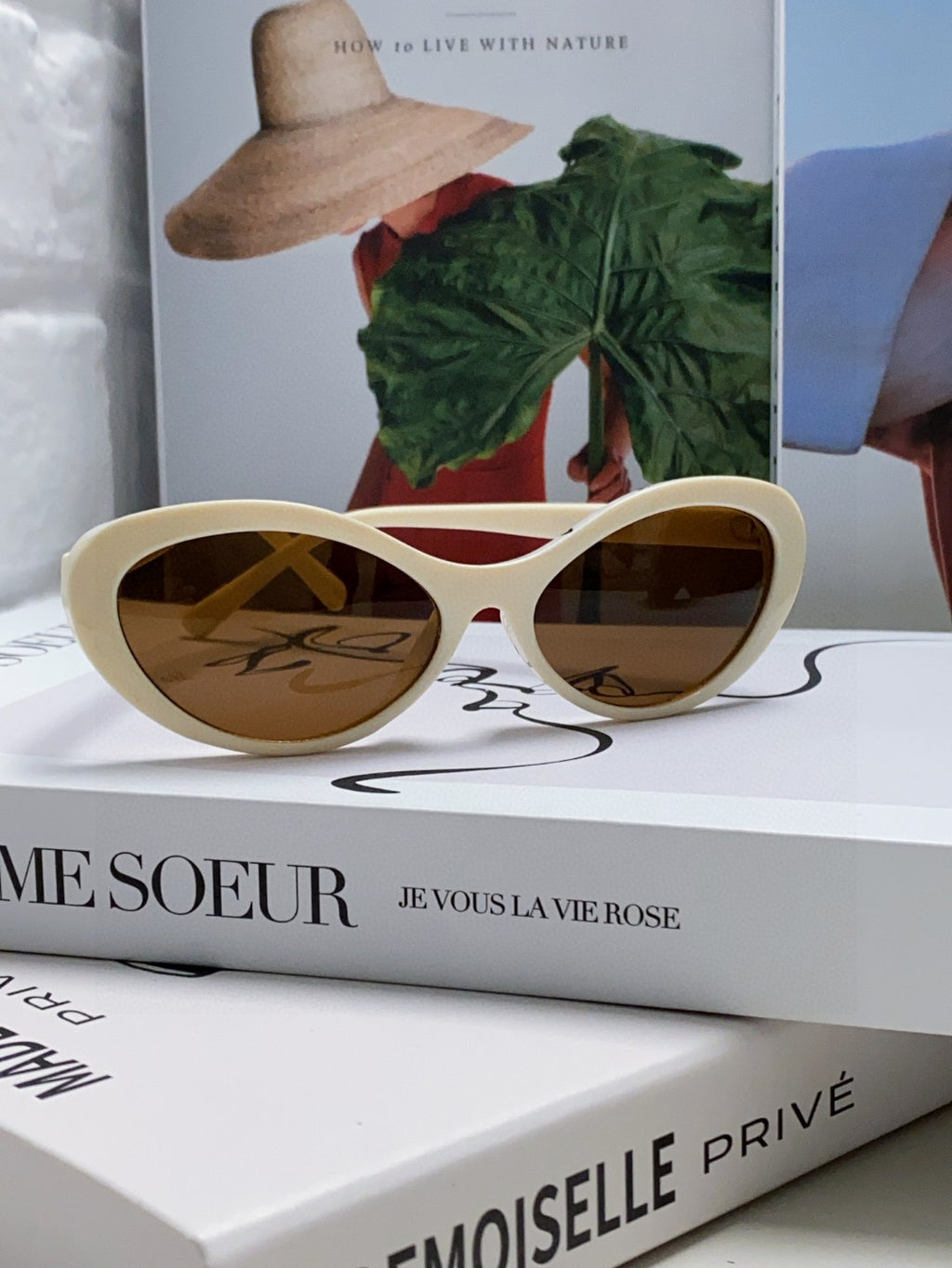 Chanel Cat-Eye Brown Lens Sunglasses for Men & Women - 465056