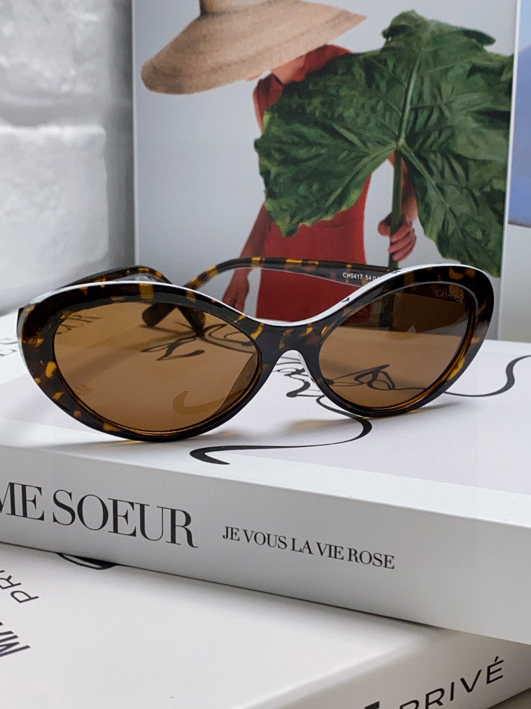 Chanel Cat-Eye Brown Lens Sunglasses for Men & Women - 465057