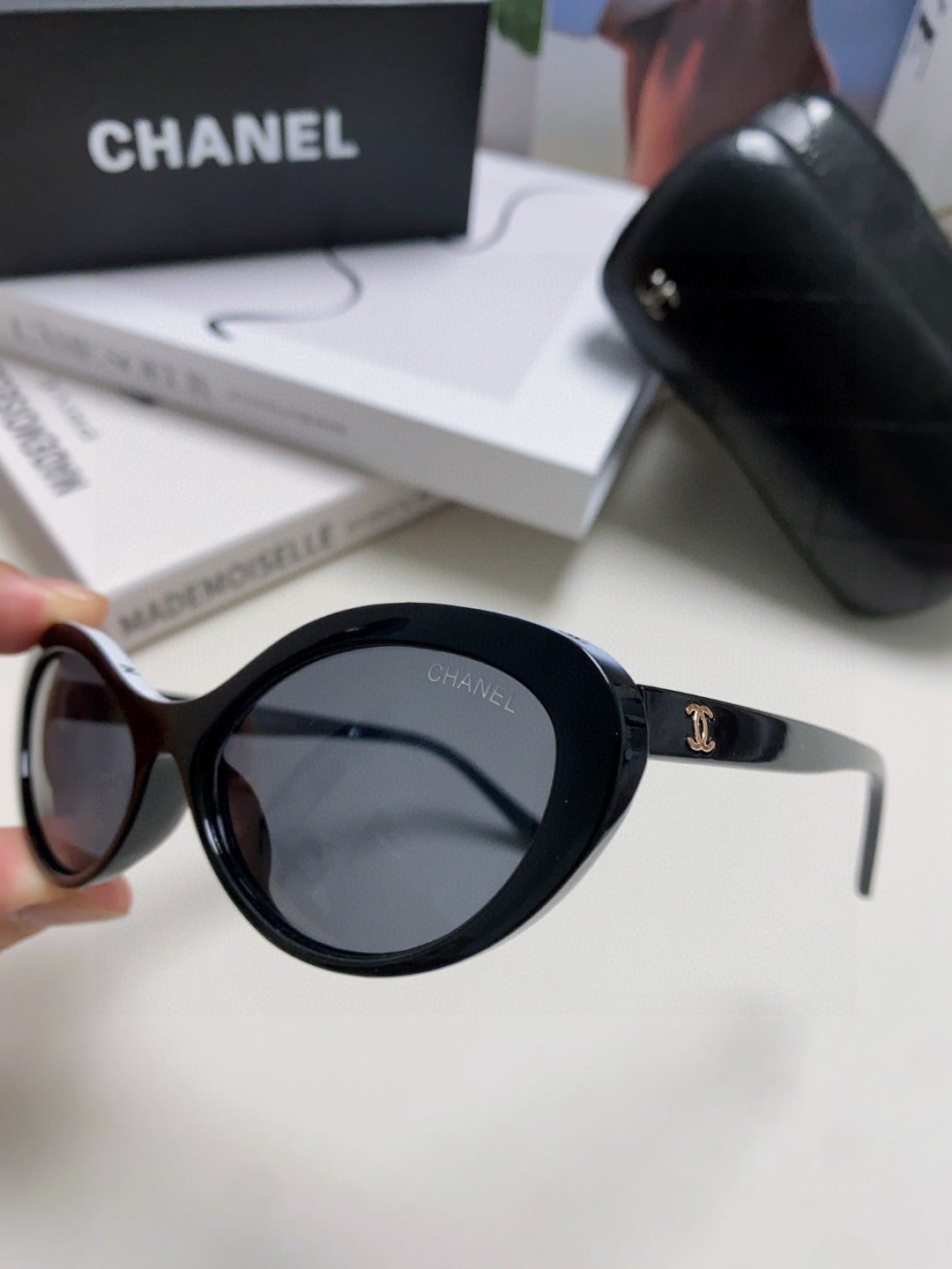 Chanel Cat-Eye Brown Lens Sunglasses for Men & Women - 465058 - detail image 4