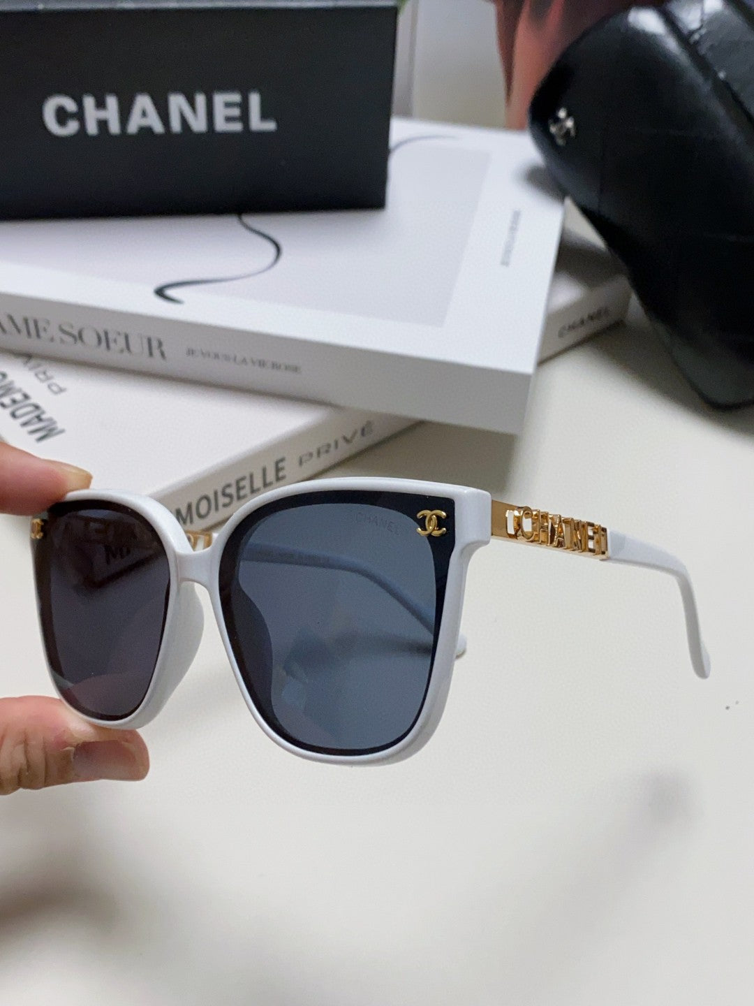 Chanel Square Blue Lens Sunglasses for Men & Women - 465060 - detail image 5
