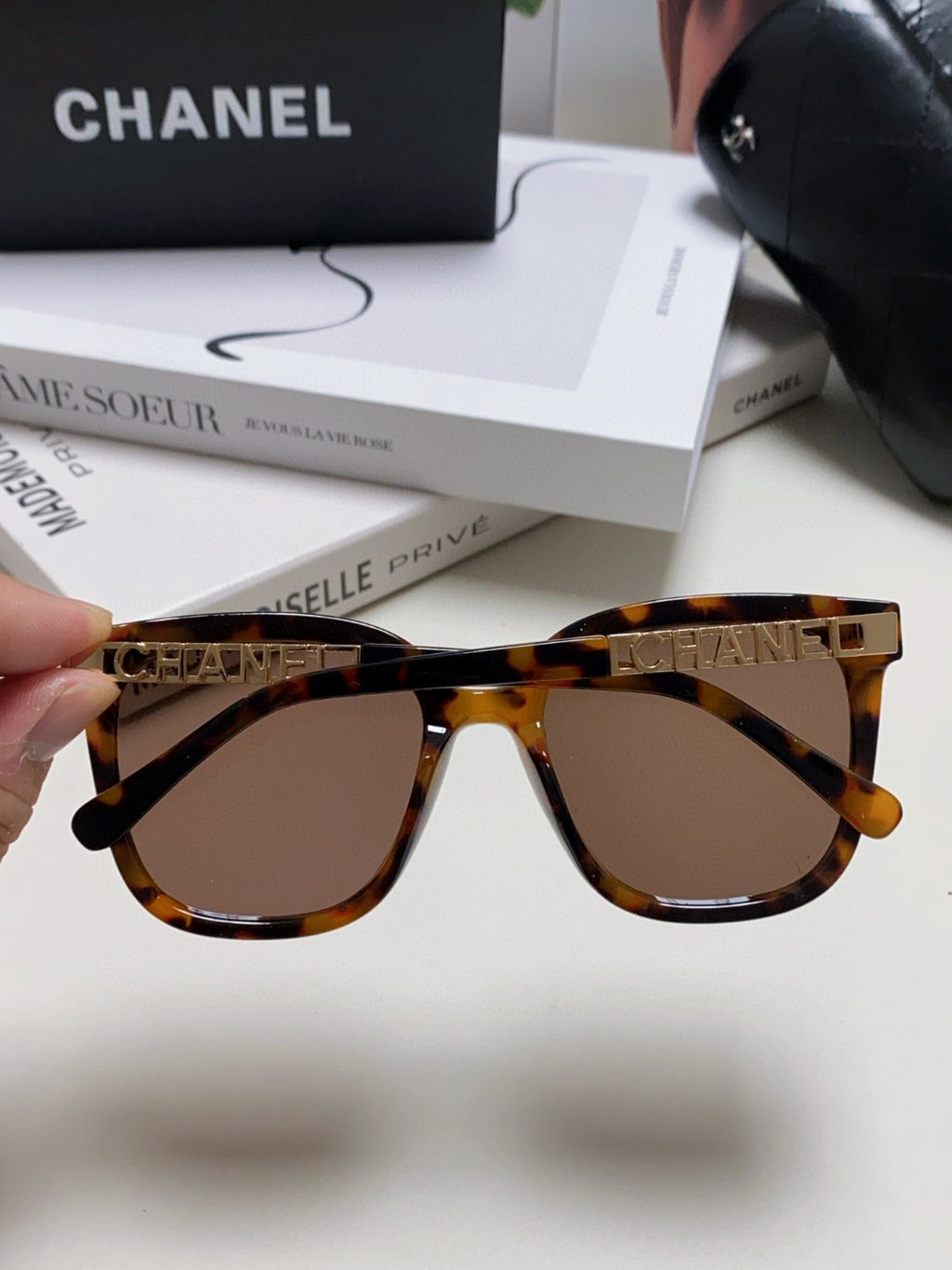 Chanel Square Silver Lens Sunglasses for Men & Women - 465062 - detail image 3