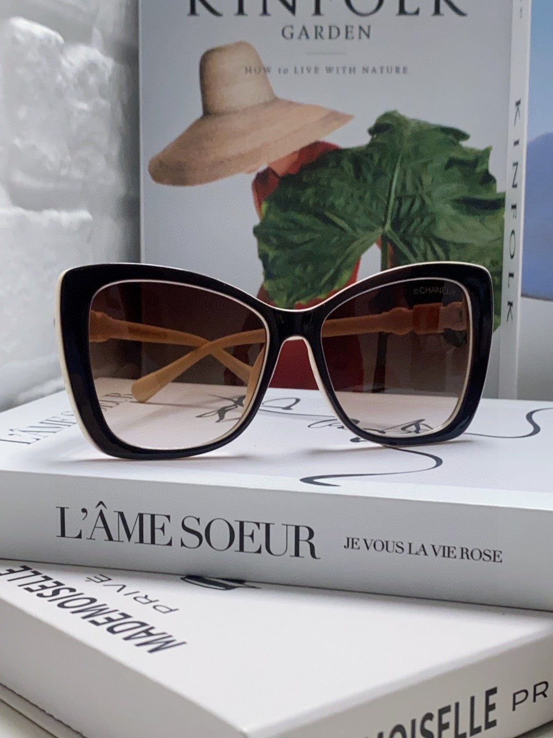 Chanel CH5445H Fashion Gray Lens Sunglasses for Men & Women