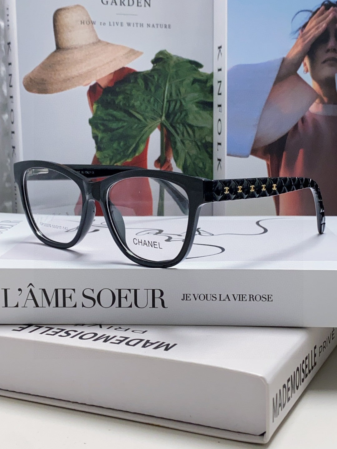 Chanel Fashion Black Lens Sunglasses for Women - detail image 2