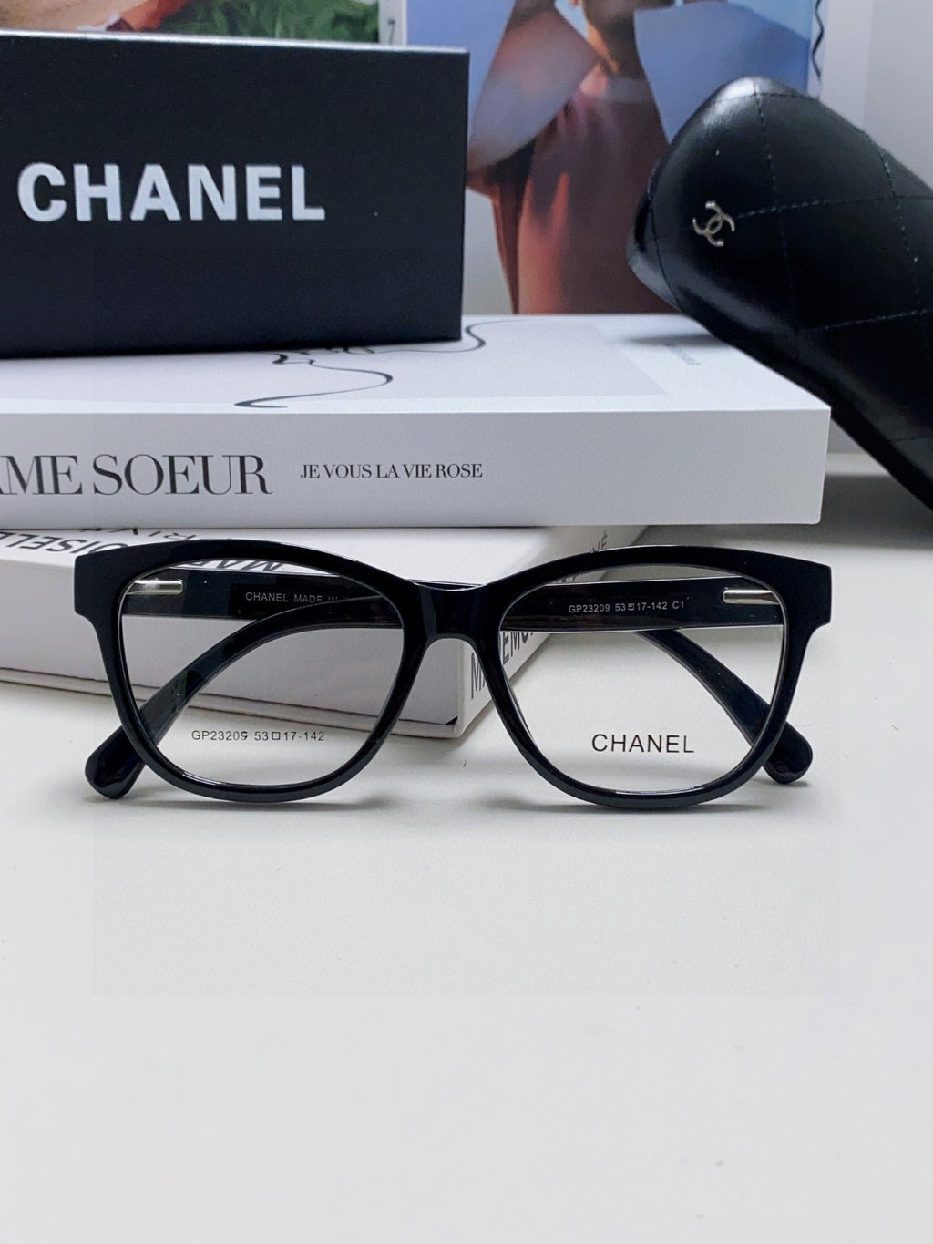 Chanel Fashion Black Lens Sunglasses for Women - detail image 8