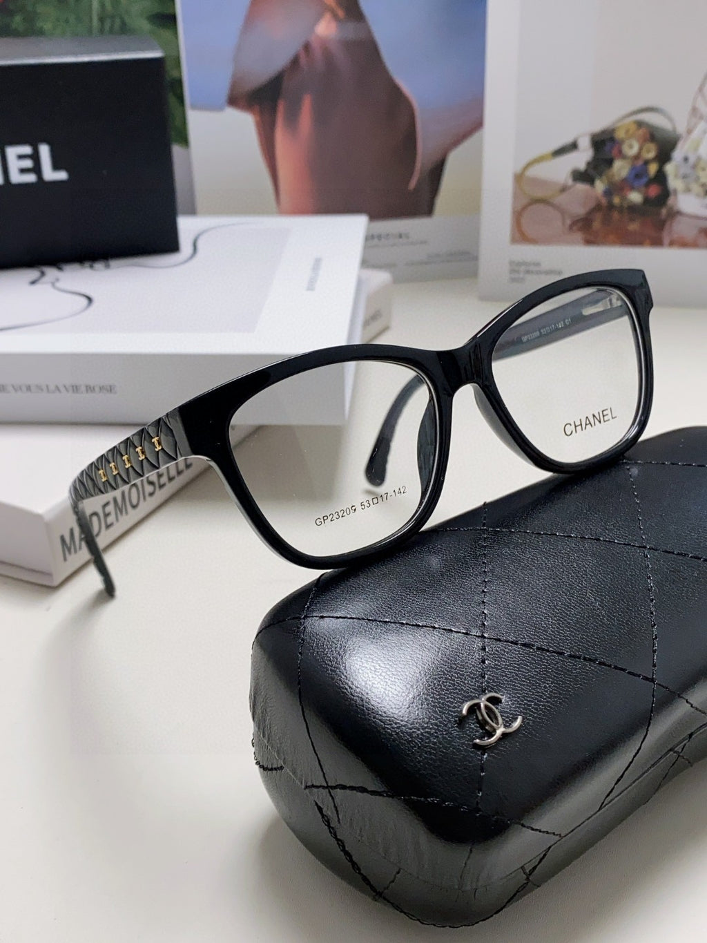 Chanel Fashion Black Lens Sunglasses for Women - detail image 9