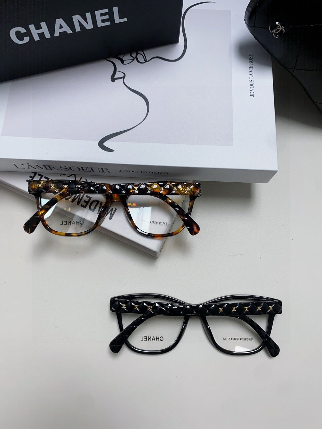 Chanel Fashion Black Lens Sunglasses for Women - detail image 10