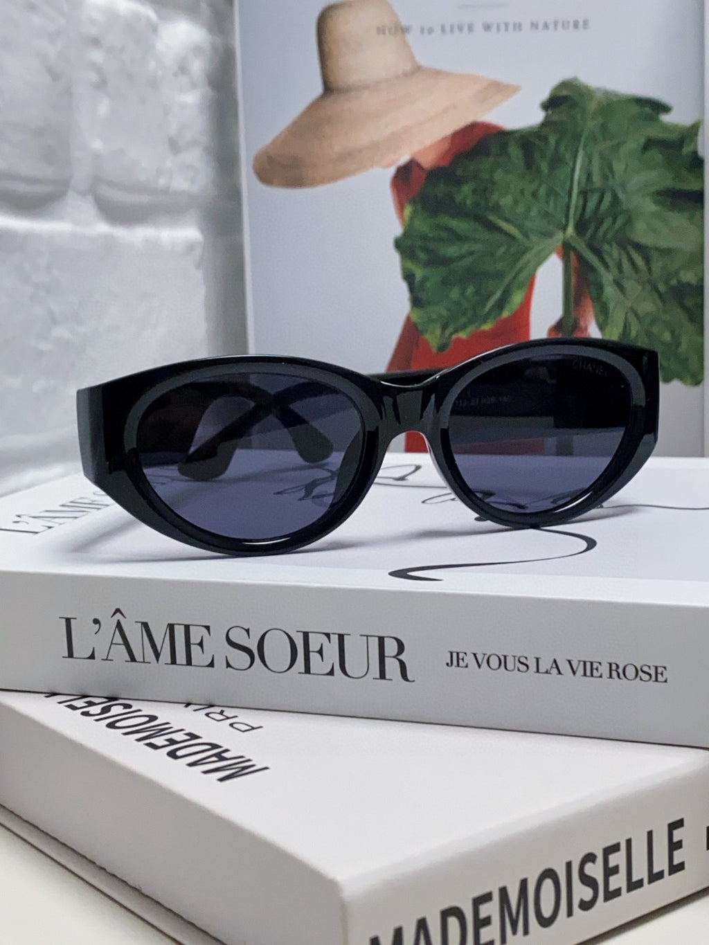 Chanel Cat-Eye Blue Lens Sunglasses for Women - 465074