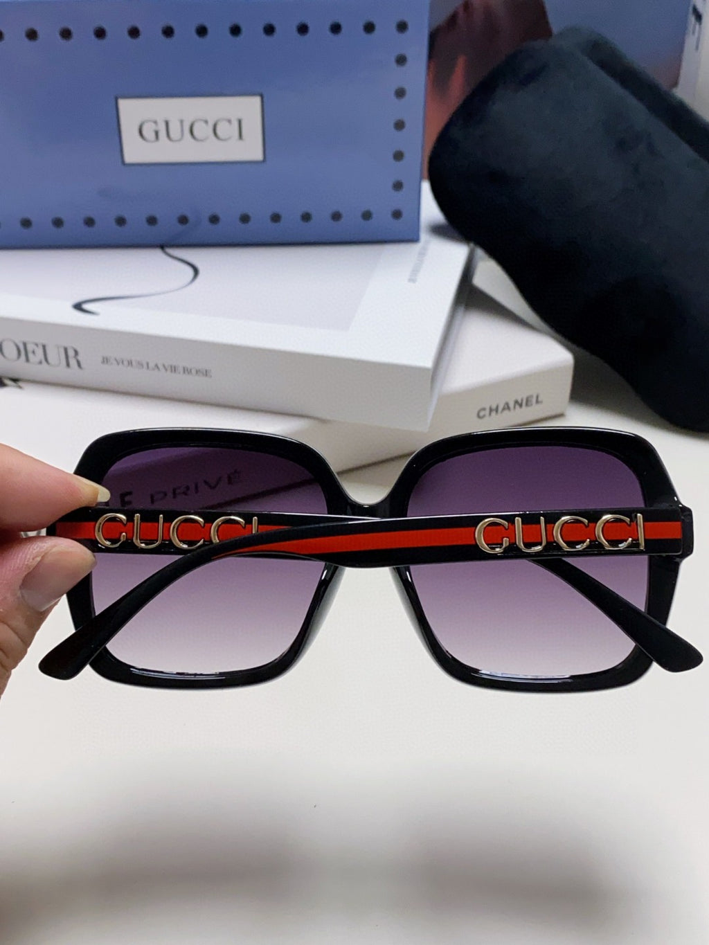 Gucci Polarized Fashion Silver Lens Sunglasses for Men & Women - 464853 - detail image 4