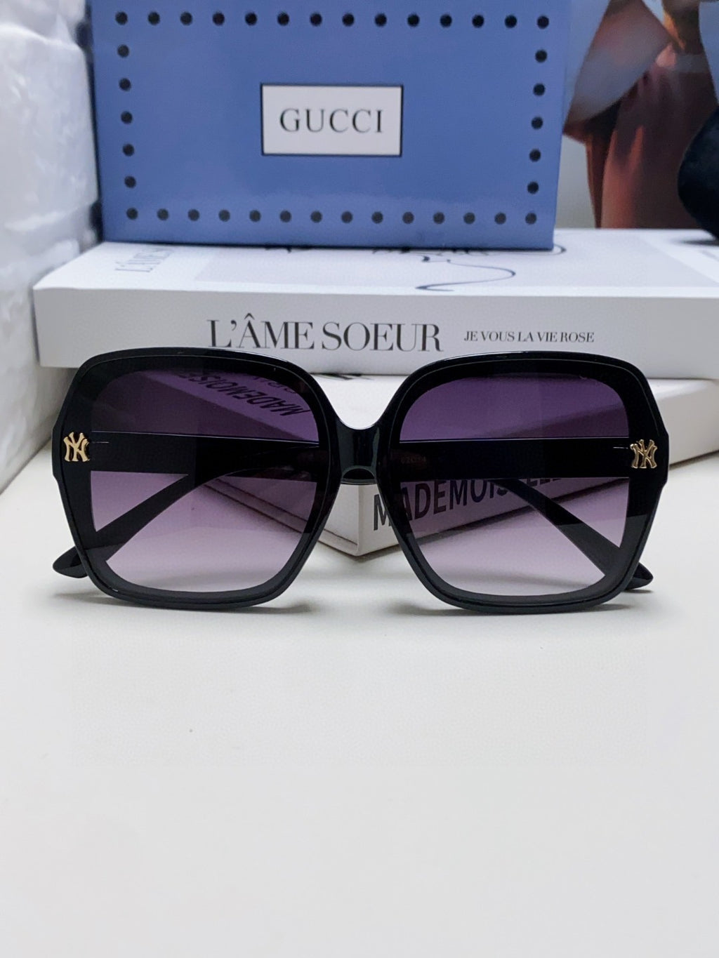 Gucci Polarized Fashion Silver Lens Sunglasses for Men & Women - 464853 - detail image 6