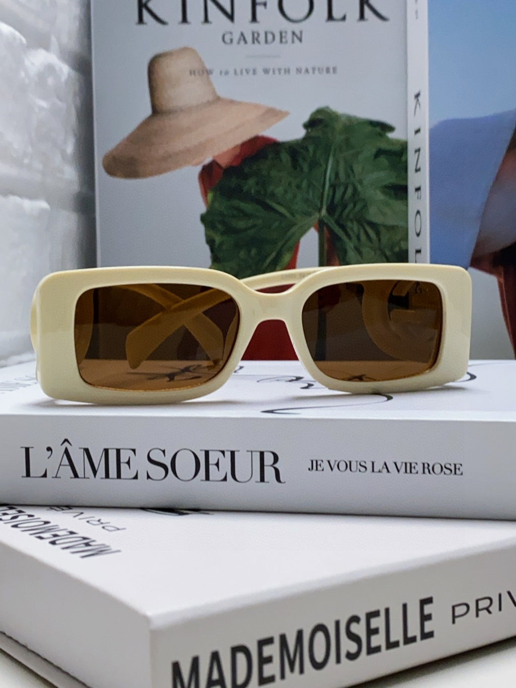 Gucci Rectangular Brown Lens Sunglasses for Men & Women - 464860