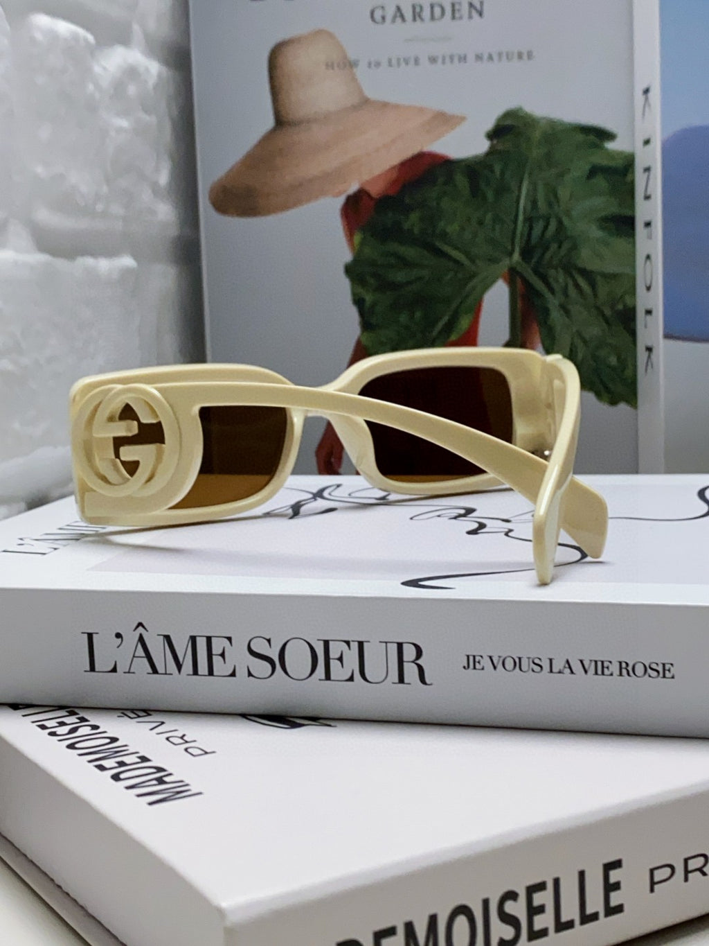 Gucci Rectangular Brown Lens Sunglasses for Men & Women - 464860 - detail image 2