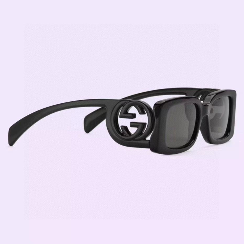 Gucci Rectangular Brown Lens Sunglasses for Men & Women