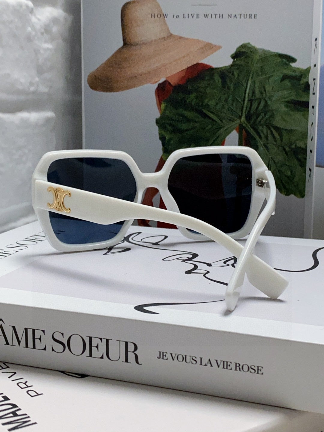 Celine Square Black Lens Sunglasses for Men & Women - 415651 - detail image 2