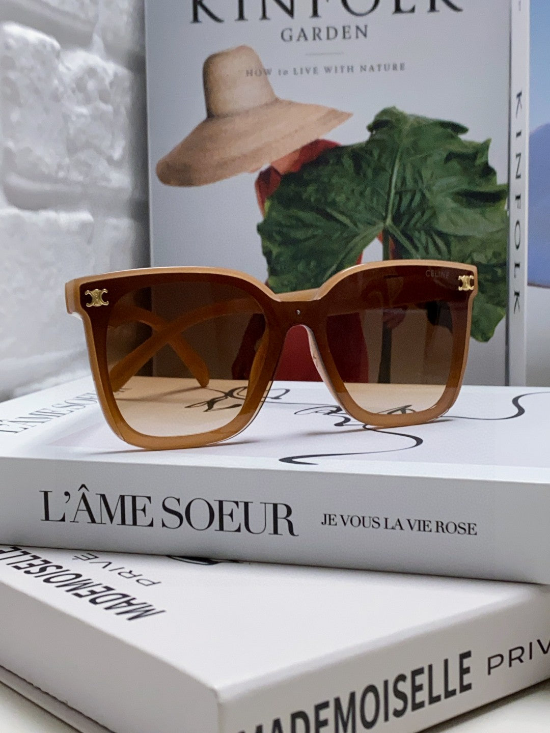 Celine Fashion Brown Lens Sunglasses for Men & Women - 486939