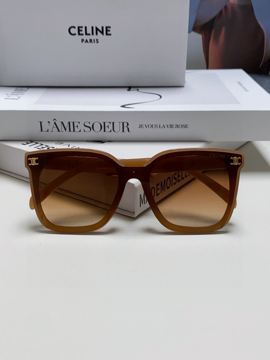 Celine Fashion Brown Lens Sunglasses for Men & Women - 486939 - detail image 6