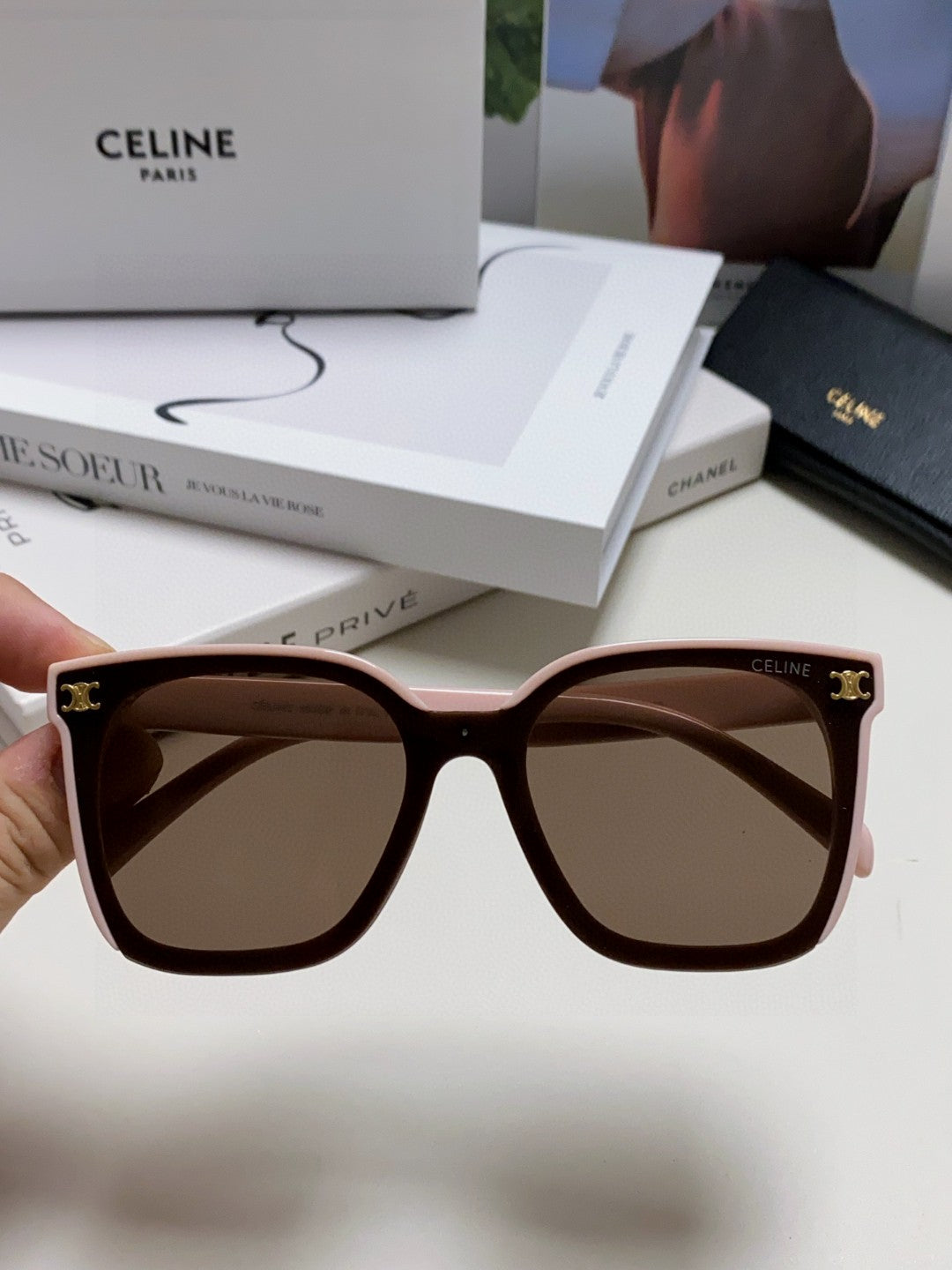 Celine Fashion Gray Lens Sunglasses for Men & Women - 486940 - detail image 3