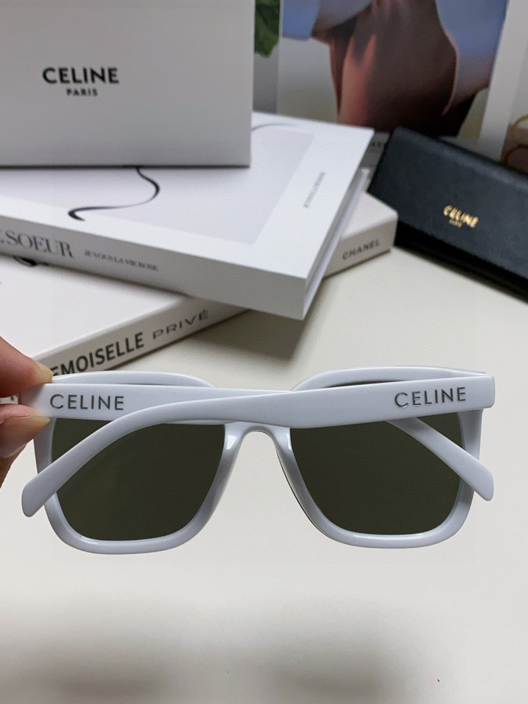Celine Fashion Gray Lens Sunglasses for Men & Women - detail image 4