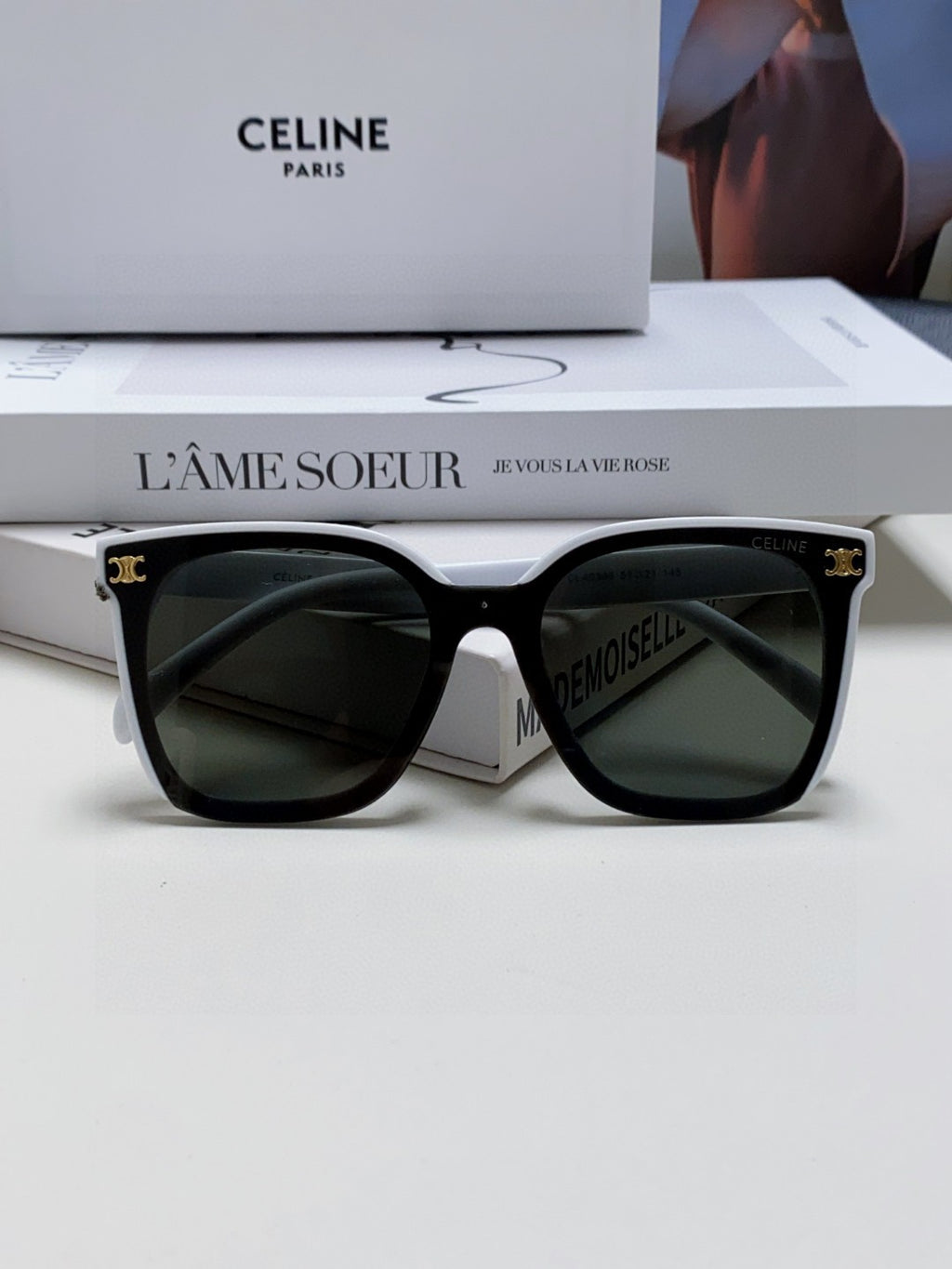 Celine Fashion Gray Lens Sunglasses for Men & Women - detail image 6