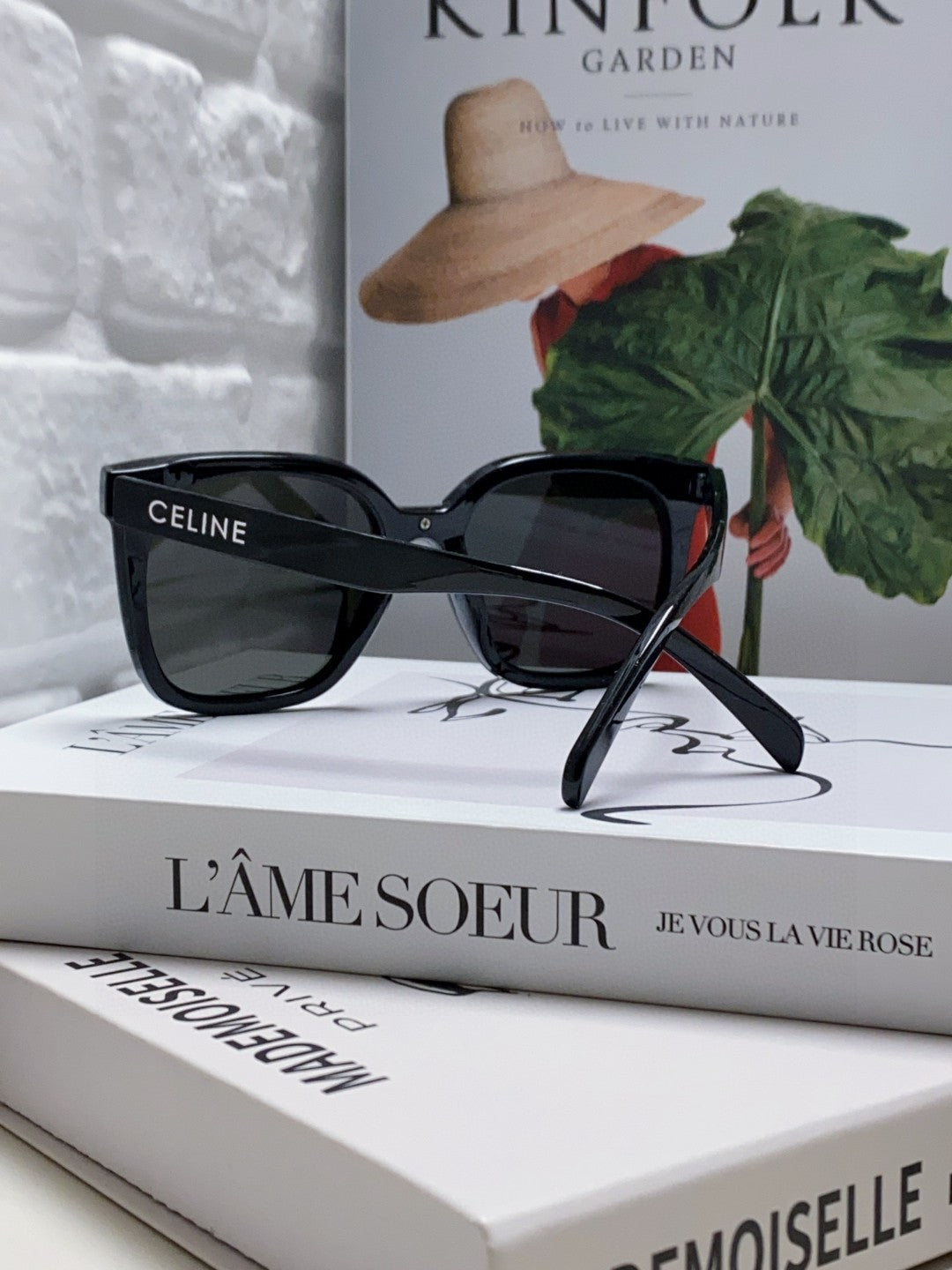 Celine Fashion Black Lens Sunglasses for Men & Women - 415648 - detail image 2