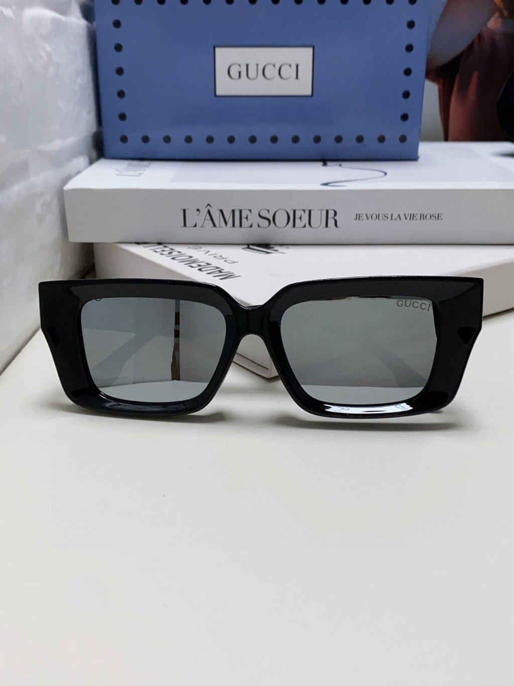 Gucci GG1529S Fashion Silver Lens Sunglasses for Men & Women - 493344 - detail image 6