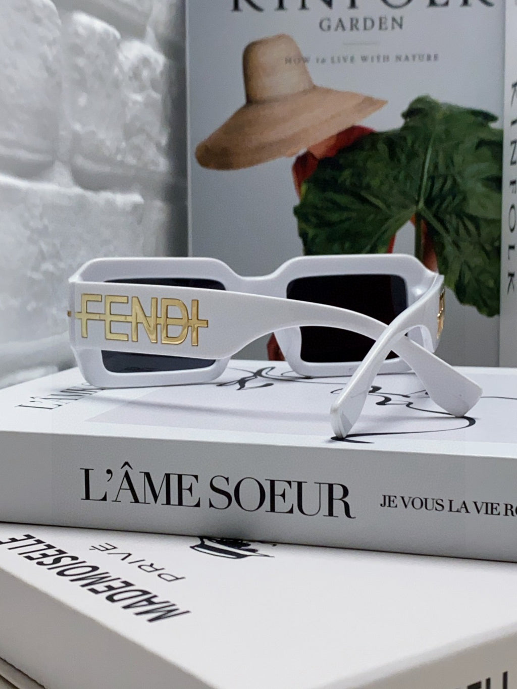 Fendi Square Gray Lens Sunglasses for Men & Women - 372458 - detail image 2