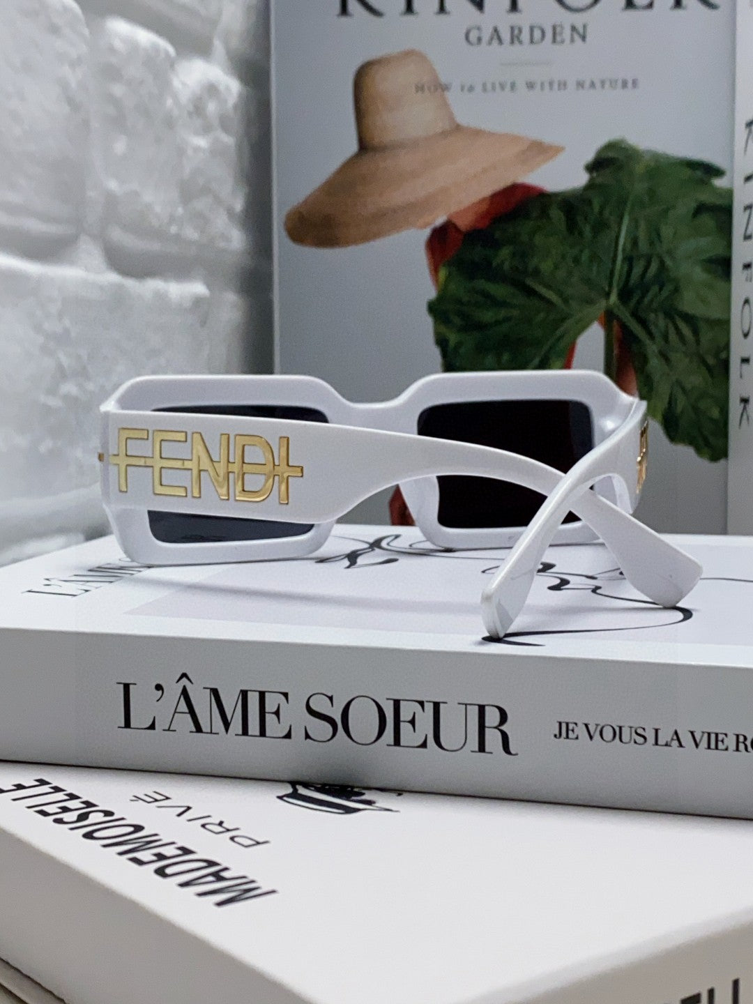 Fendi Square Gray Lens Sunglasses for Men & Women - 372458 - detail image 2