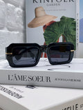 Fendi Square Orange Lens Sunglasses for Men & Women