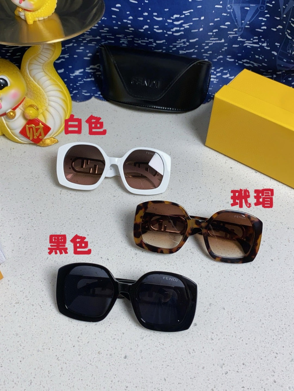 Fendi Metal Fashion Brown Lens Sunglasses for Men & Women - 372462 - detail image 11