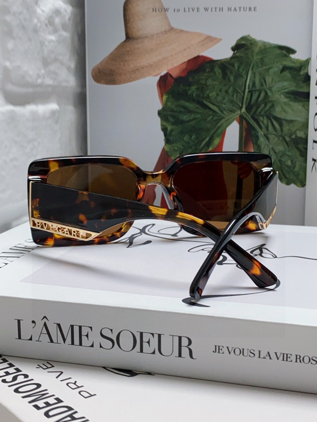 Bottega Veneta Square Black Lens Sunglasses for Women - detail image 2