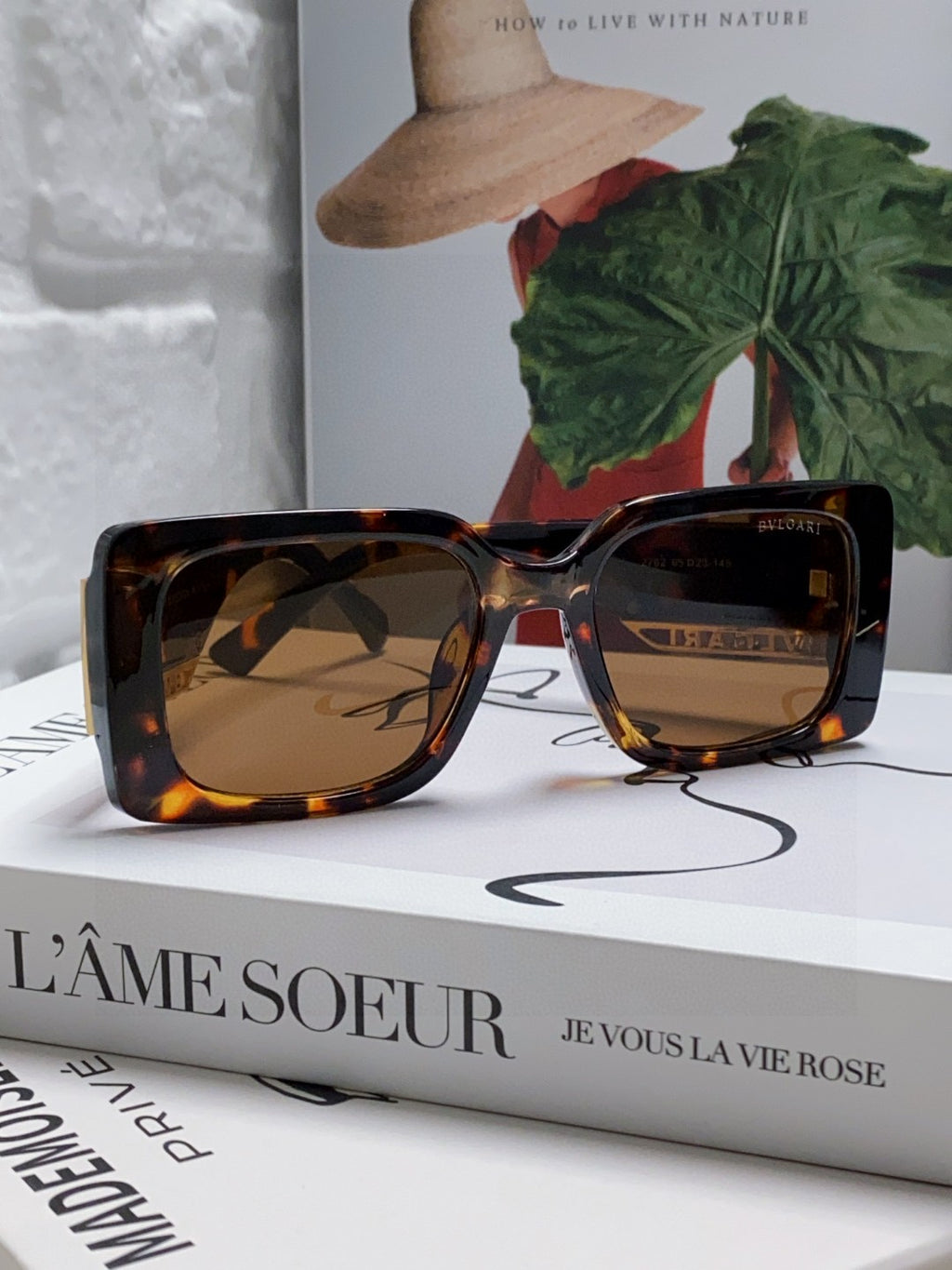 Bottega Veneta Square Black Lens Sunglasses for Women