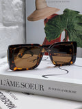 Bottega Veneta Square Black Lens Sunglasses for Women