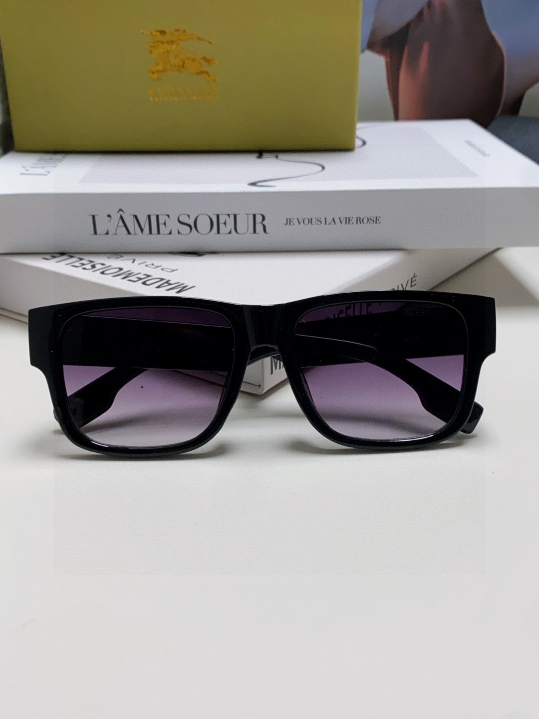 Burberry Fashion Gray Lens Sunglasses for Men & Women - 372330 - detail image 6