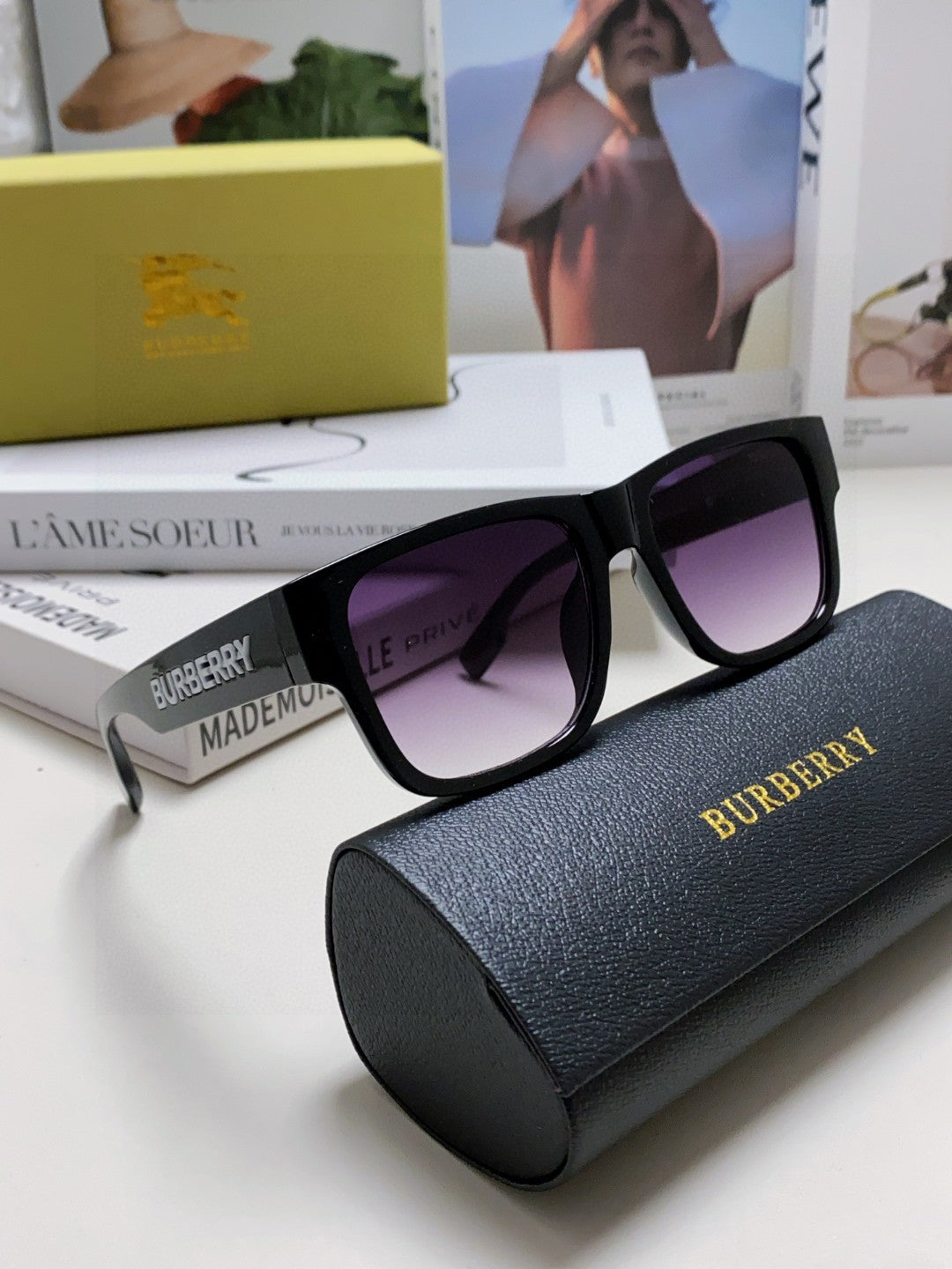Burberry Fashion Gray Lens Sunglasses for Men & Women - 372330 - detail image 7