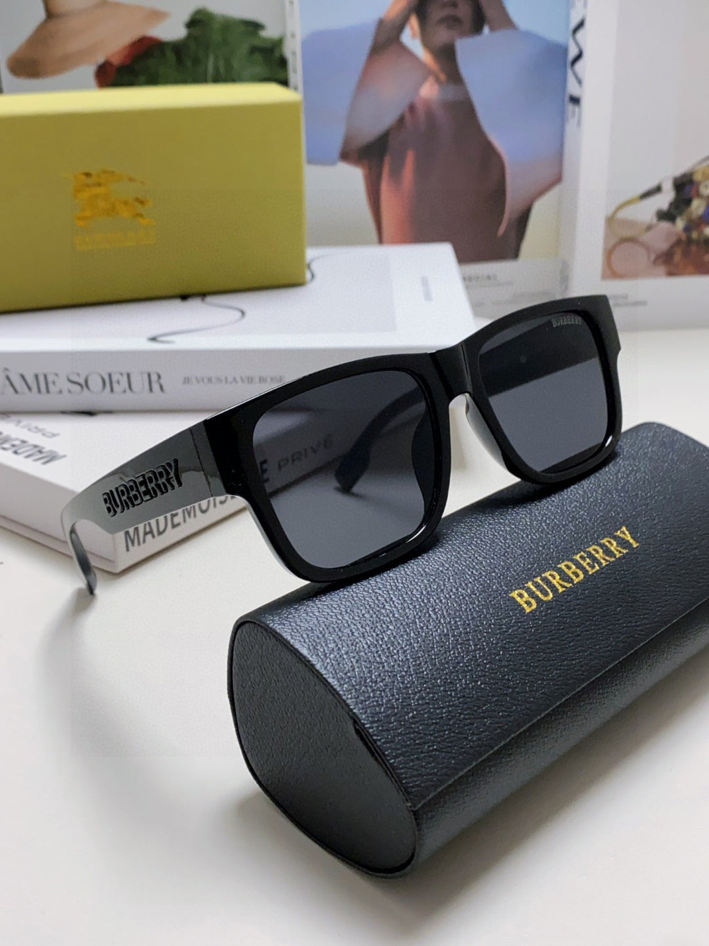 Burberry Fashion Blue Lens Sunglasses for Men & Women - 372331 - detail image 7