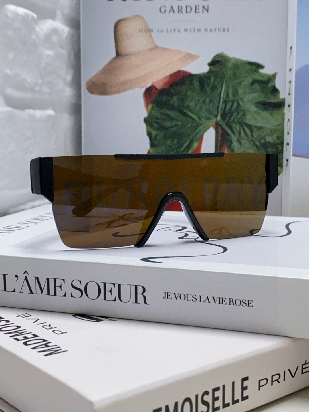 Burberry Fashion Silver Lens Sunglasses for Men & Women - 372323