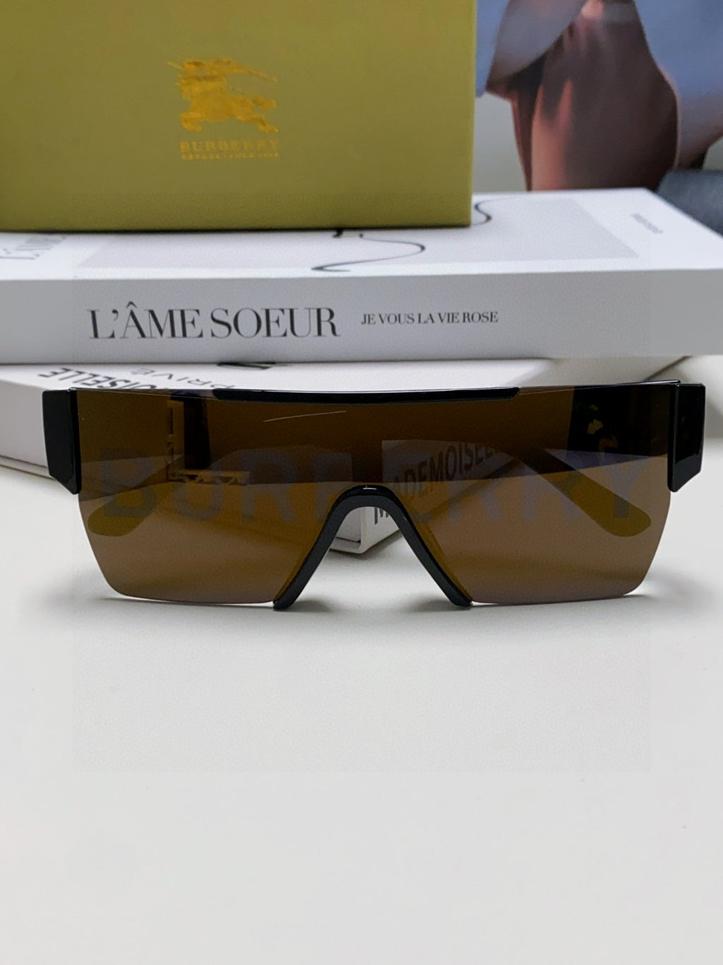 Burberry Fashion Silver Lens Sunglasses for Men & Women - 372323 - detail image 6