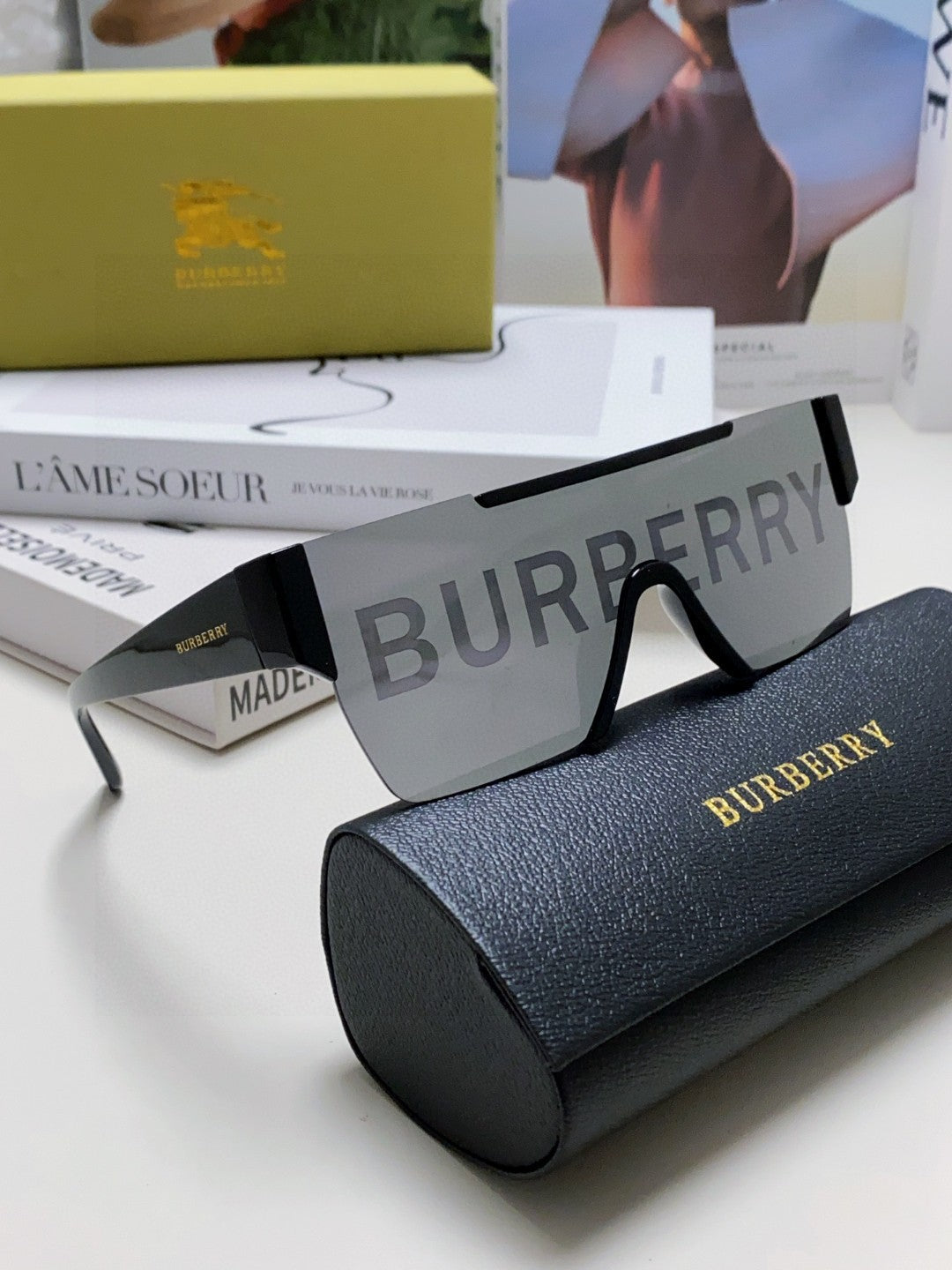 Burberry Fashion Gray Lens Sunglasses for Men & Women - 372325 - detail image 7
