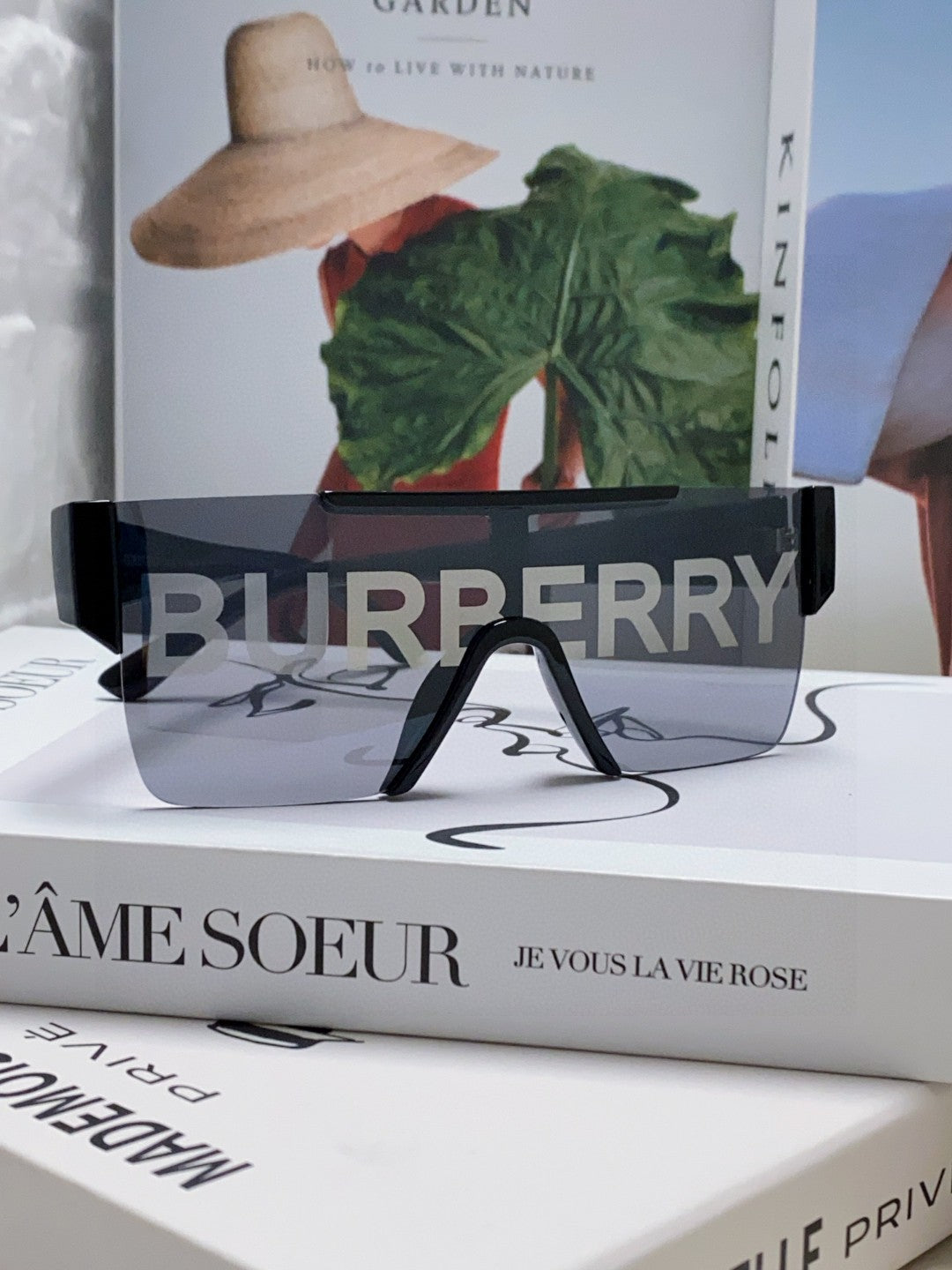 Burberry Fashion Silver Lens Sunglasses for Men & Women - 372327