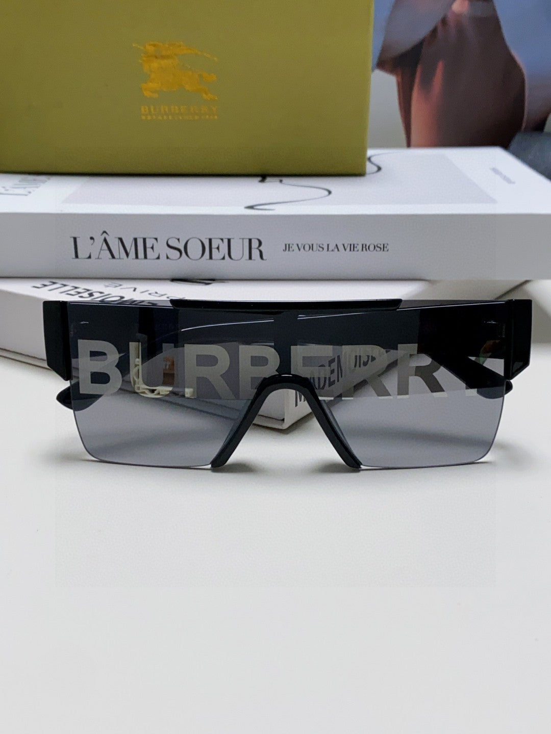Burberry Fashion Silver Lens Sunglasses for Men & Women - 372327 - detail image 6