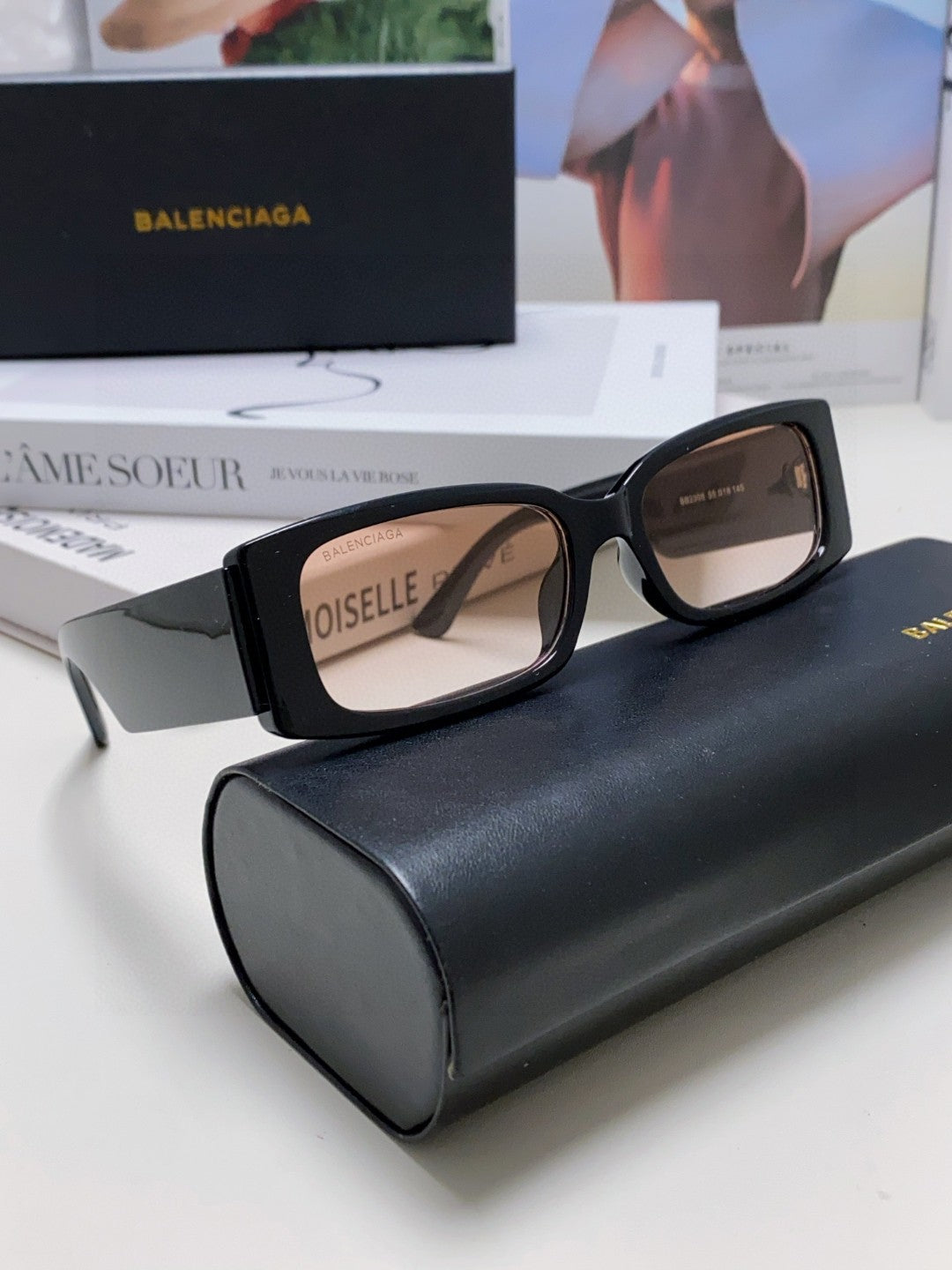 Balenciaga Fashion Silver Lens Sunglasses for Men & Women - 382912 - detail image 7