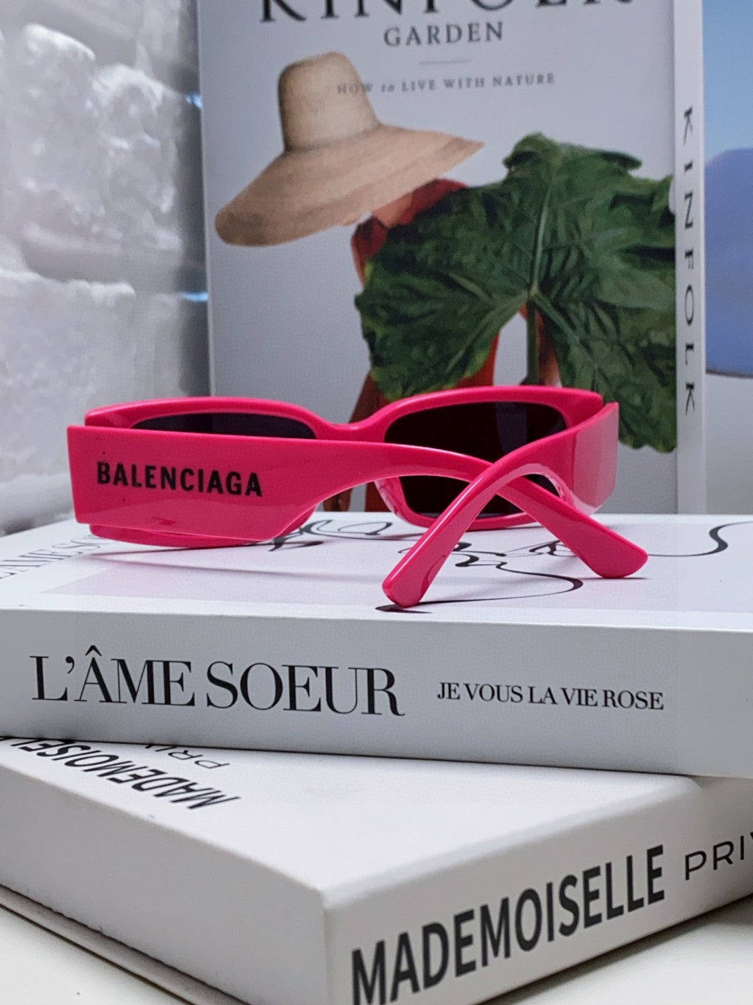 Balenciaga Fashion Purple Lens Sunglasses for Men & Women - detail image 2