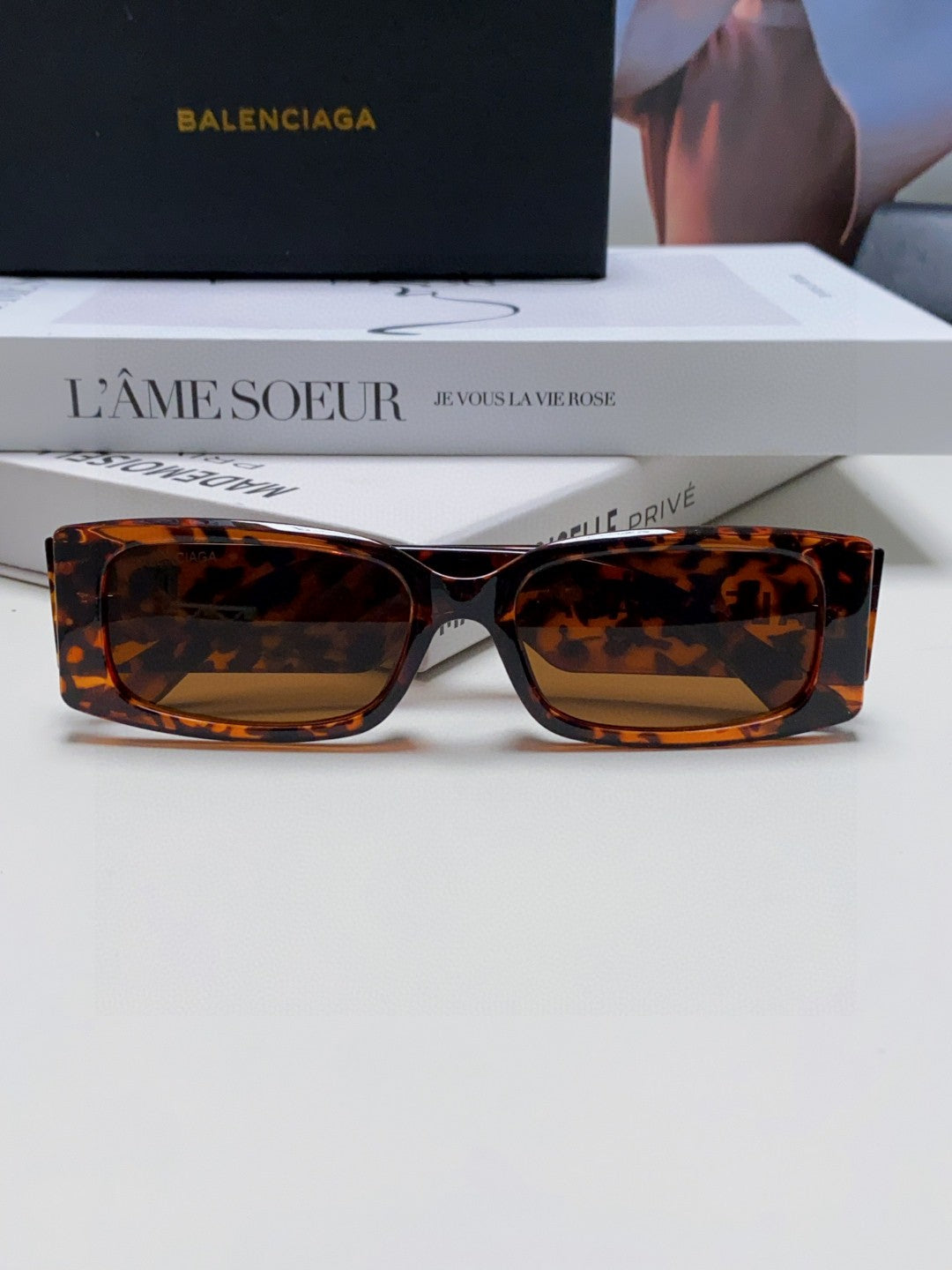 Balenciaga Fashion Brown Lens Sunglasses for Men & Women - 382915 - detail image 6