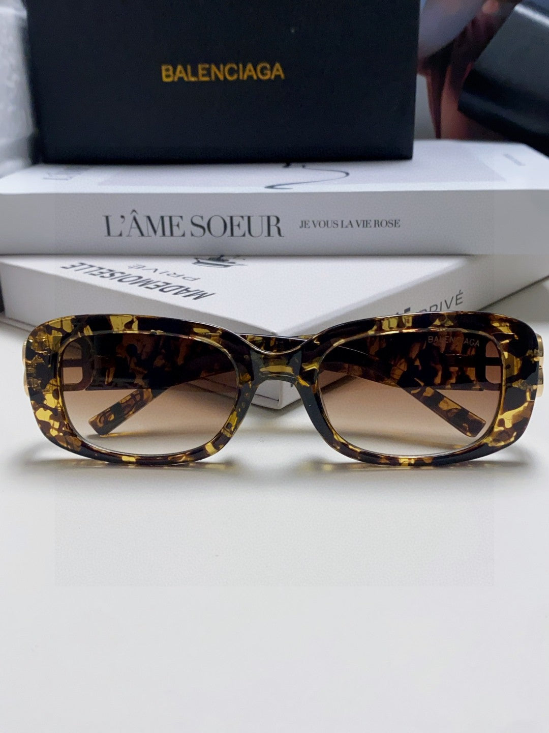 Balenciaga BB0310SK Slim Gray Lens Sunglasses for Men & Women - detail image 6