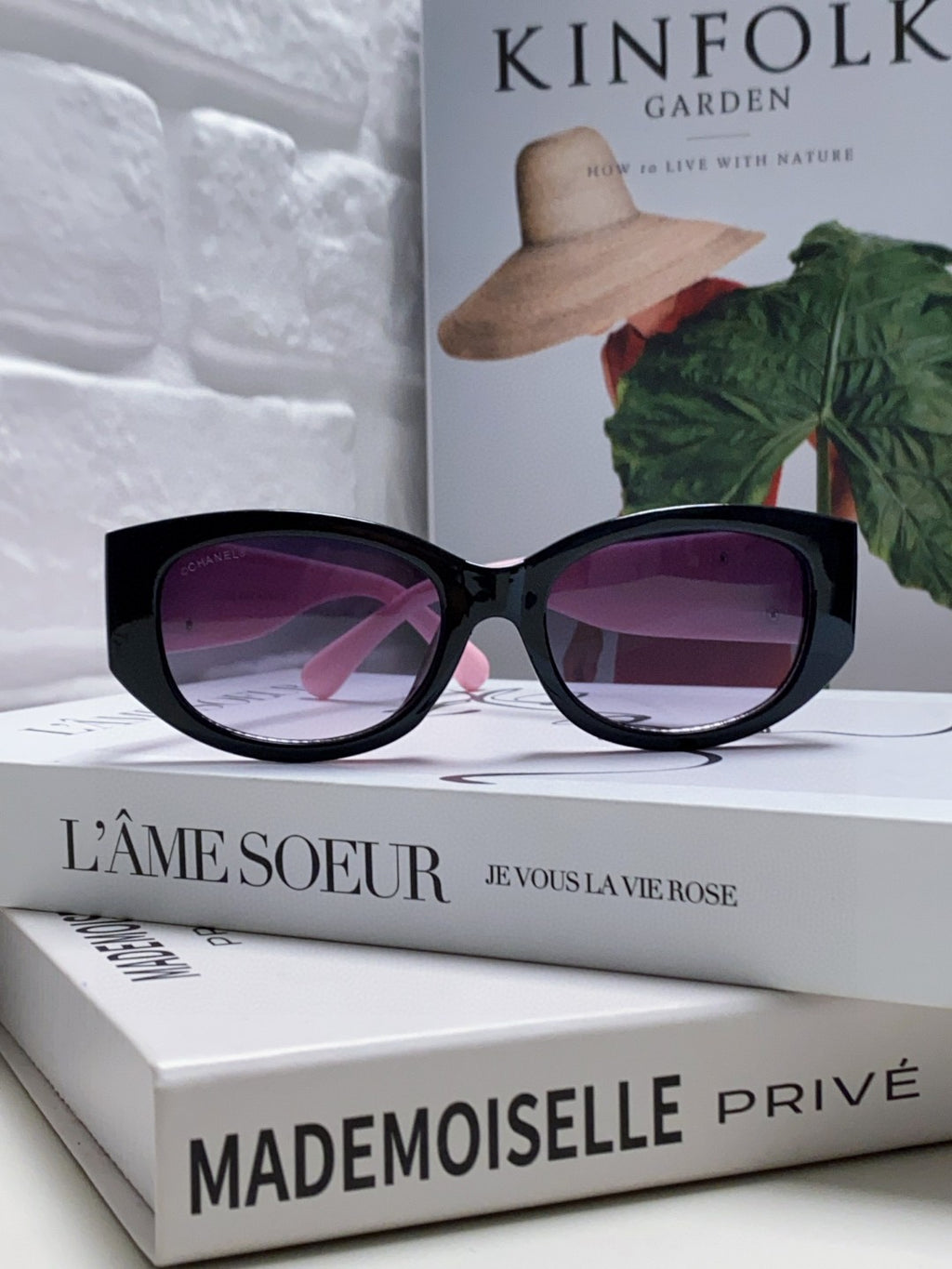 Chanel Oval Gray Lens Sunglasses for Men & Women - detail image 3