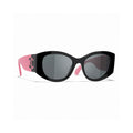 Chanel Oval Gray Lens Sunglasses for Men & Women